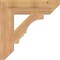 Ekena Millwork Balboa Slat Smooth Bracket, Western Red Cedar, 5 1/2"W x 24"D x 24"H BKT06X24X24BOA06SWR - alternate 4